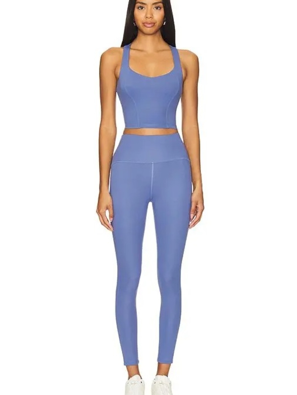 Beyond Yoga Powerbeyond Intensity Racer Cropped Tank & Leggings set- Size S